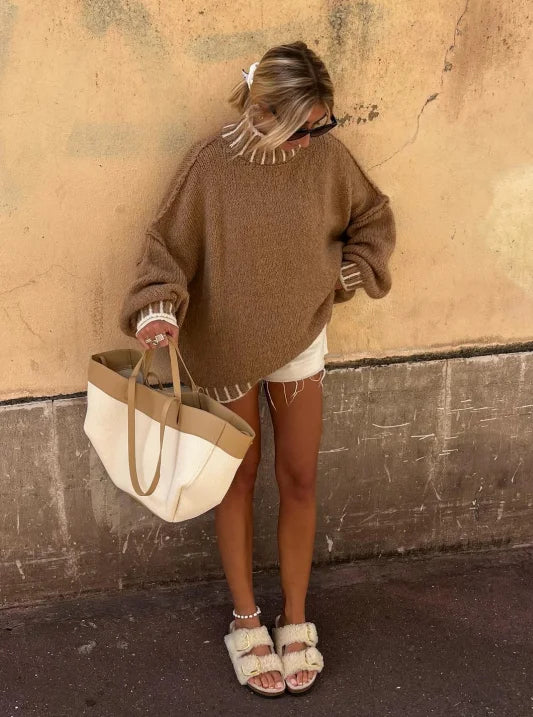 Pull Lolita - Oversized turtleneck sweater 