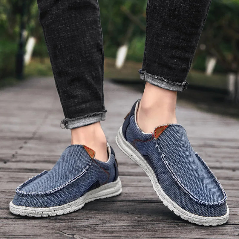 Elegante Canvas-Loafer