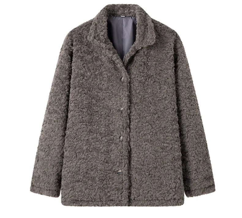 Isabelle – Luxuriöser weicher Damen-Kunstpelzmantel