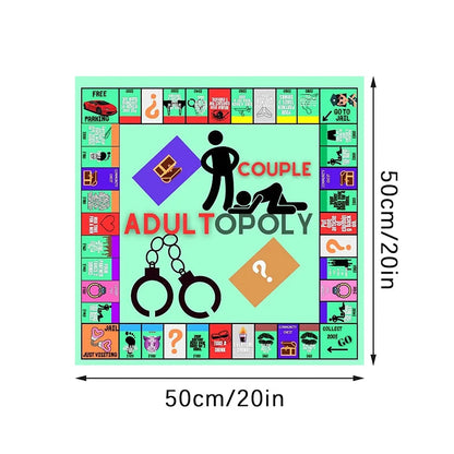 Adultopoly - Bord Spel | Monopoly for Adults