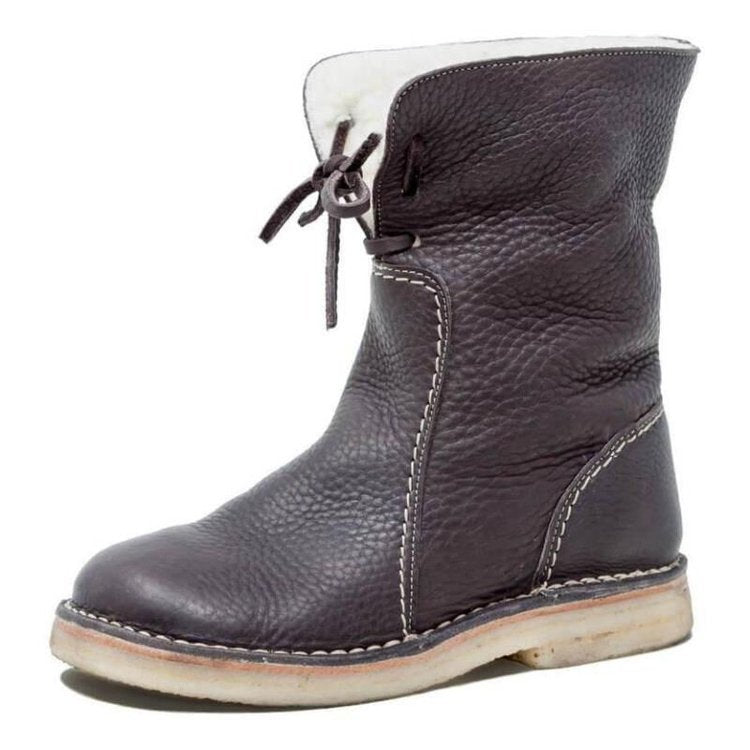 EMILIA - Waterproof boots with wool lining