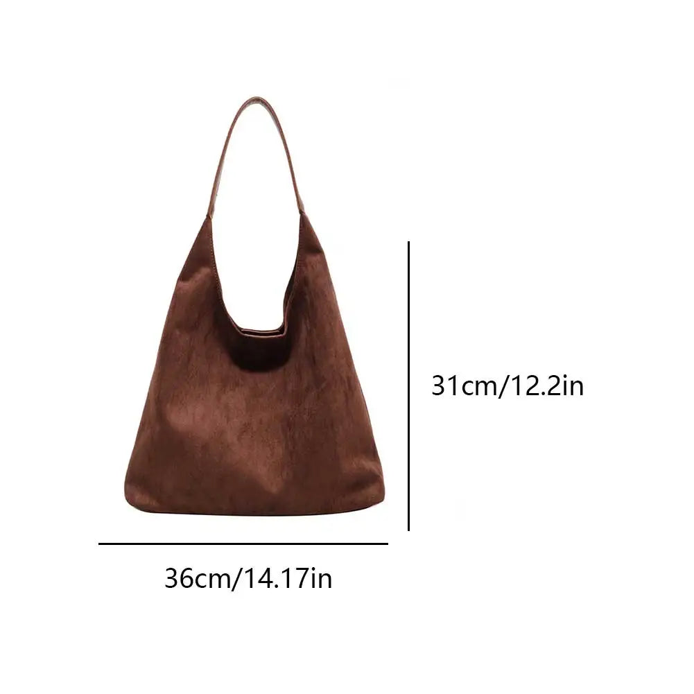 Elena | Suede Tote Bag