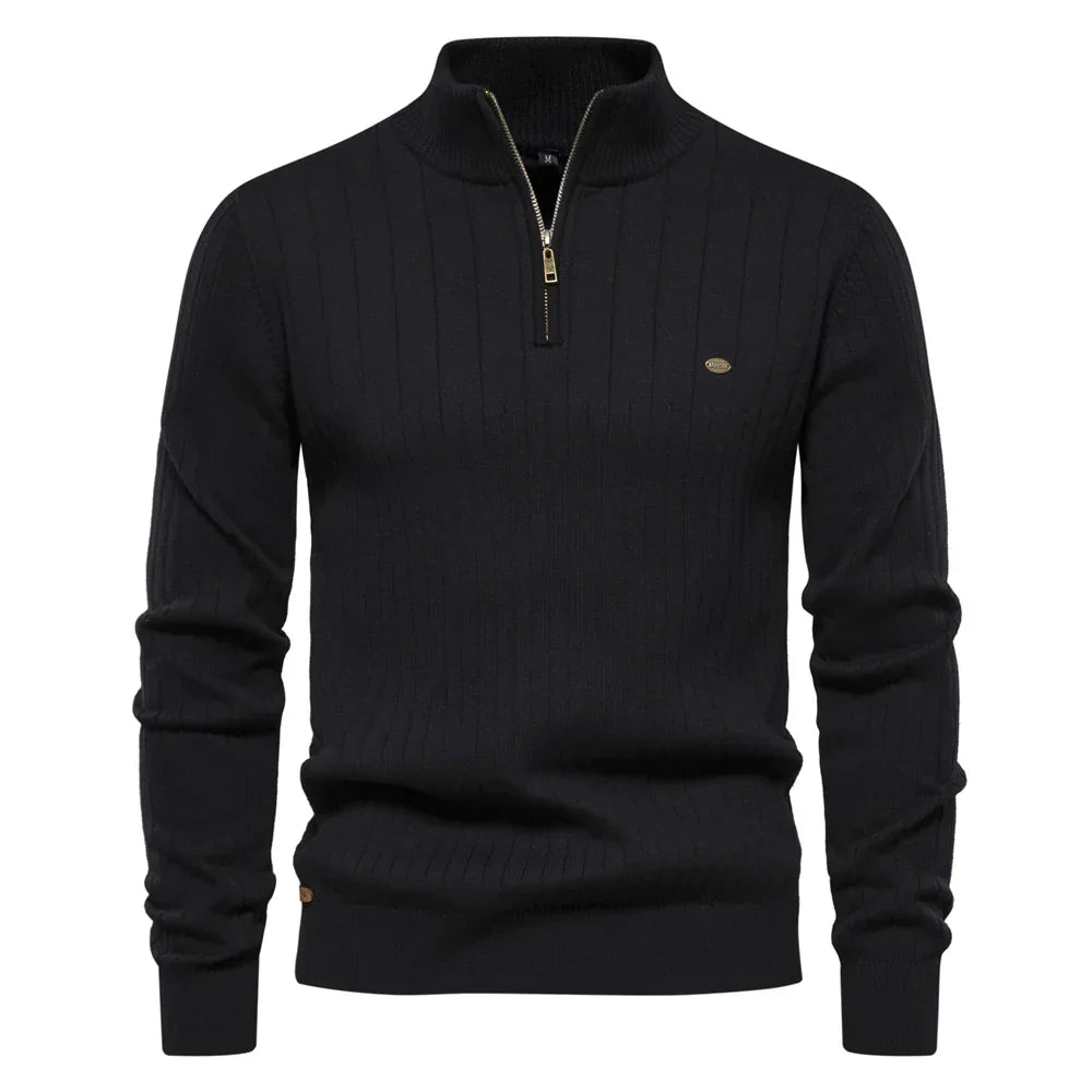 Aiopeson | New Autumn Sweater with Zipper for Men