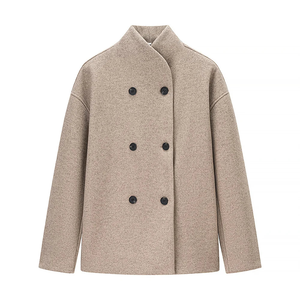 Lorayne Jacke | Oversized, zweireihige Damenjacke