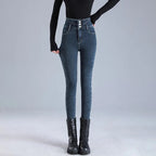 Jill - Fleece Winter Jeans 