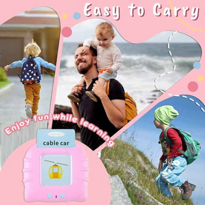 Flash Cards Educational Tablet With 224 Cards: English Words 