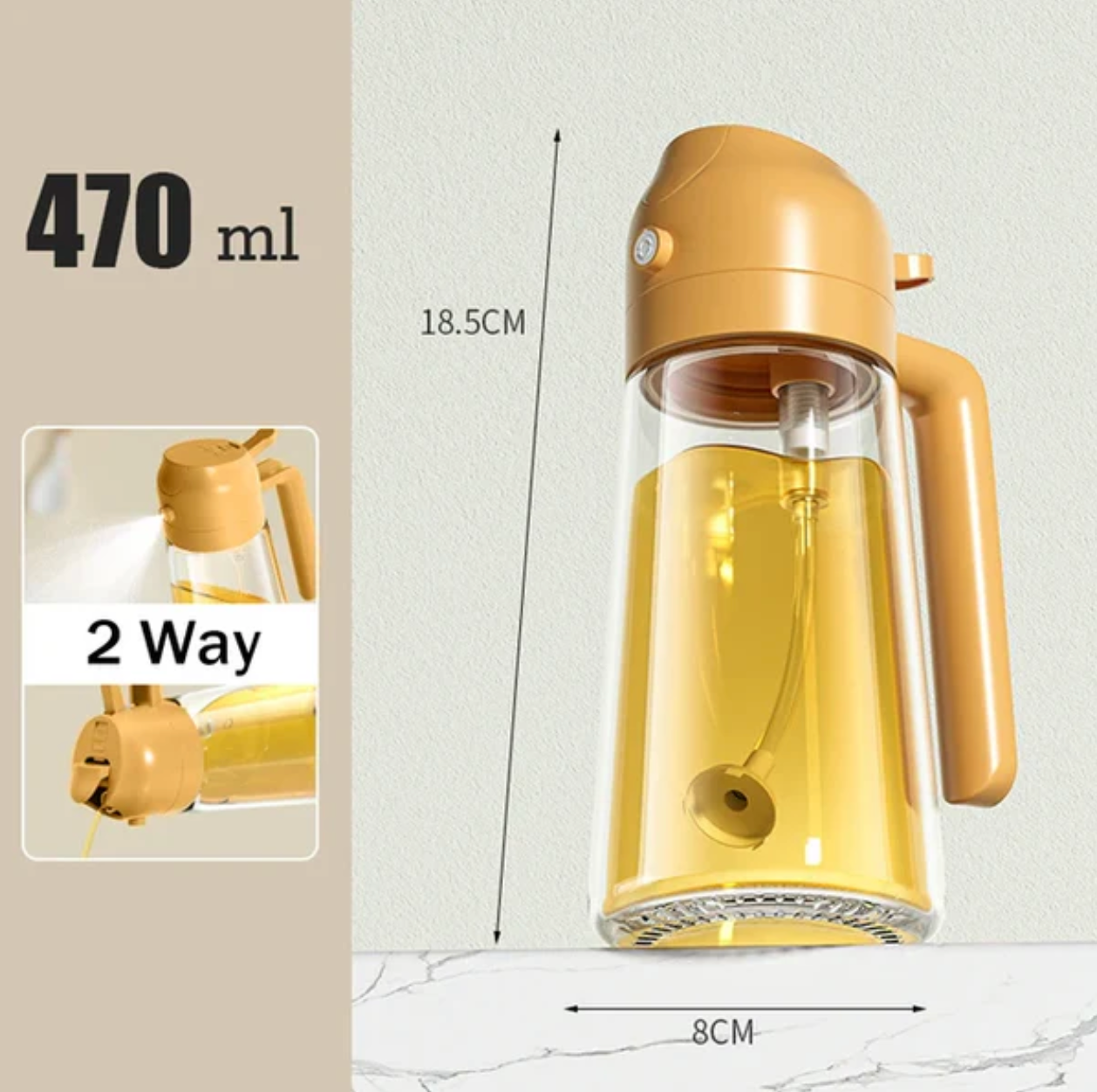 DualFlow™ - 2-in-1 Oil Dispenser