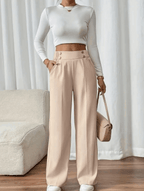 Isa | High Waist Trousers