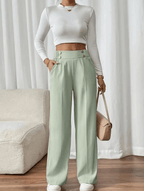 Isa | High Waist Trousers