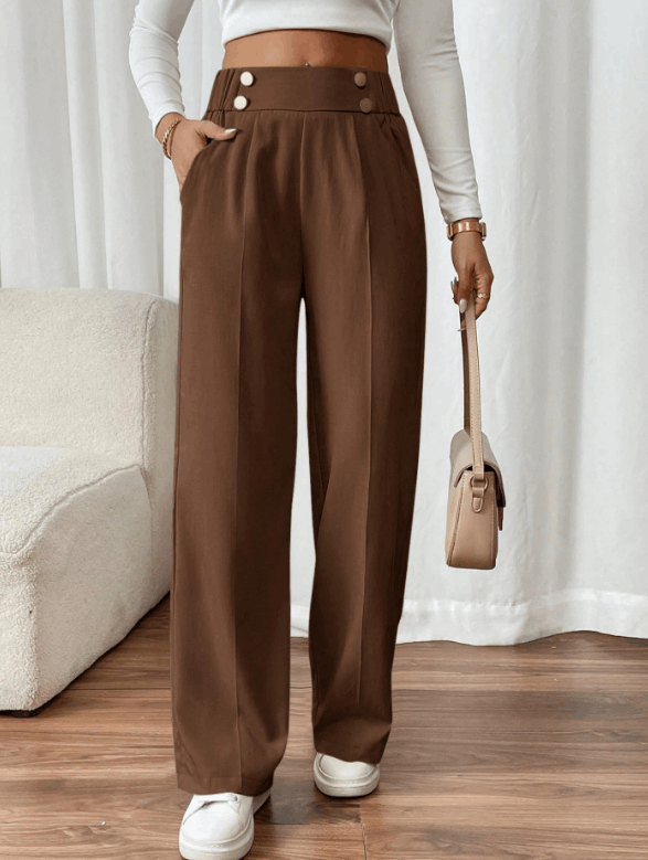 Isa | Hose mit hoher Taille