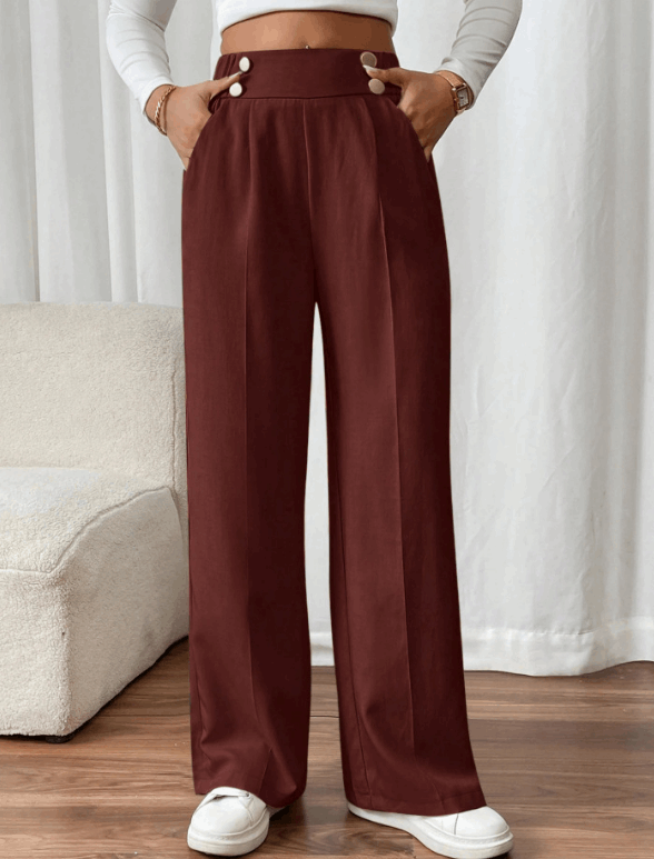Isa | High Waist Trousers