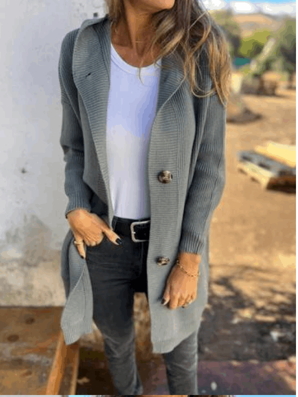 Maud | Gebreid Lang Vest