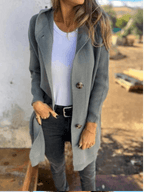 Maud | Gebreid Lang Vest