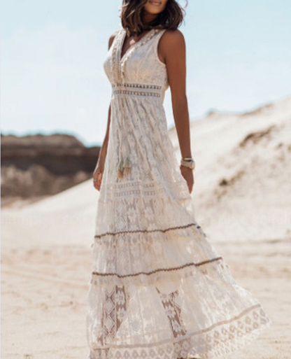 Cleotena™ - Elegant dress in boho style