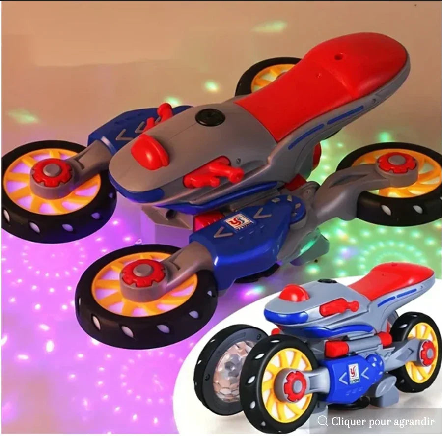 BeatMotorola™ - Electric motorcycle with lights