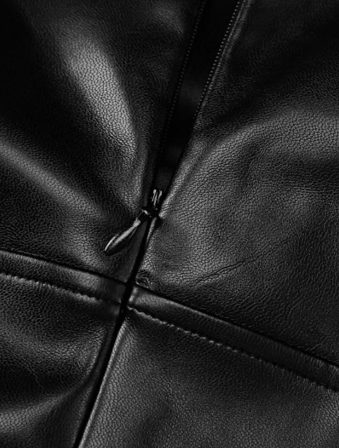 Sam™ – Veganes Lederkleid 