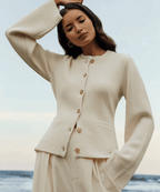 Liya™ | Strickjacke mit weiten Ärmeln Herbst