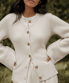 Liya™ | Strickjacke mit weiten Ärmeln Herbst