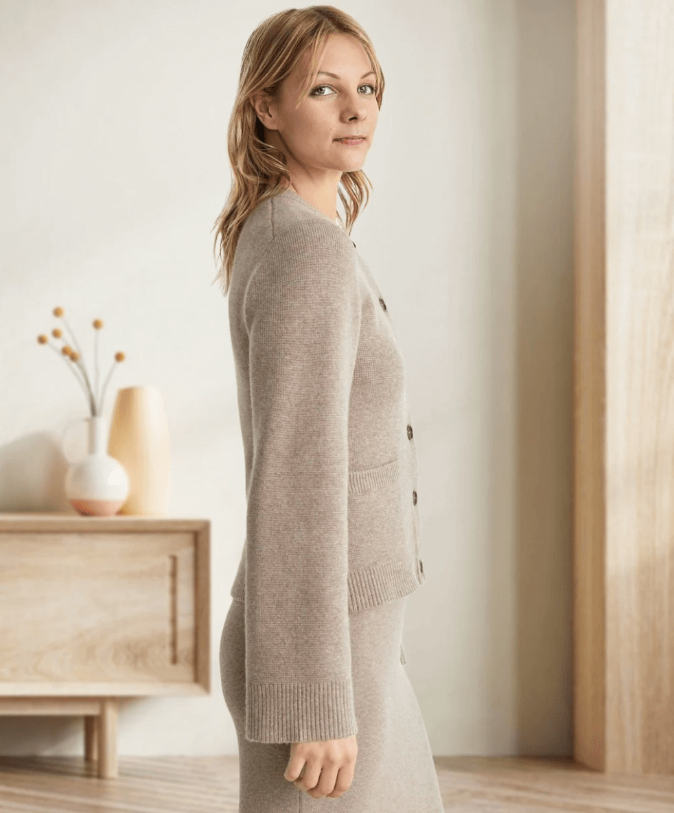 Liya™ | Strickjacke mit weiten Ärmeln Herbst