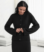 Liya™ | Strickjacke mit weiten Ärmeln Herbst