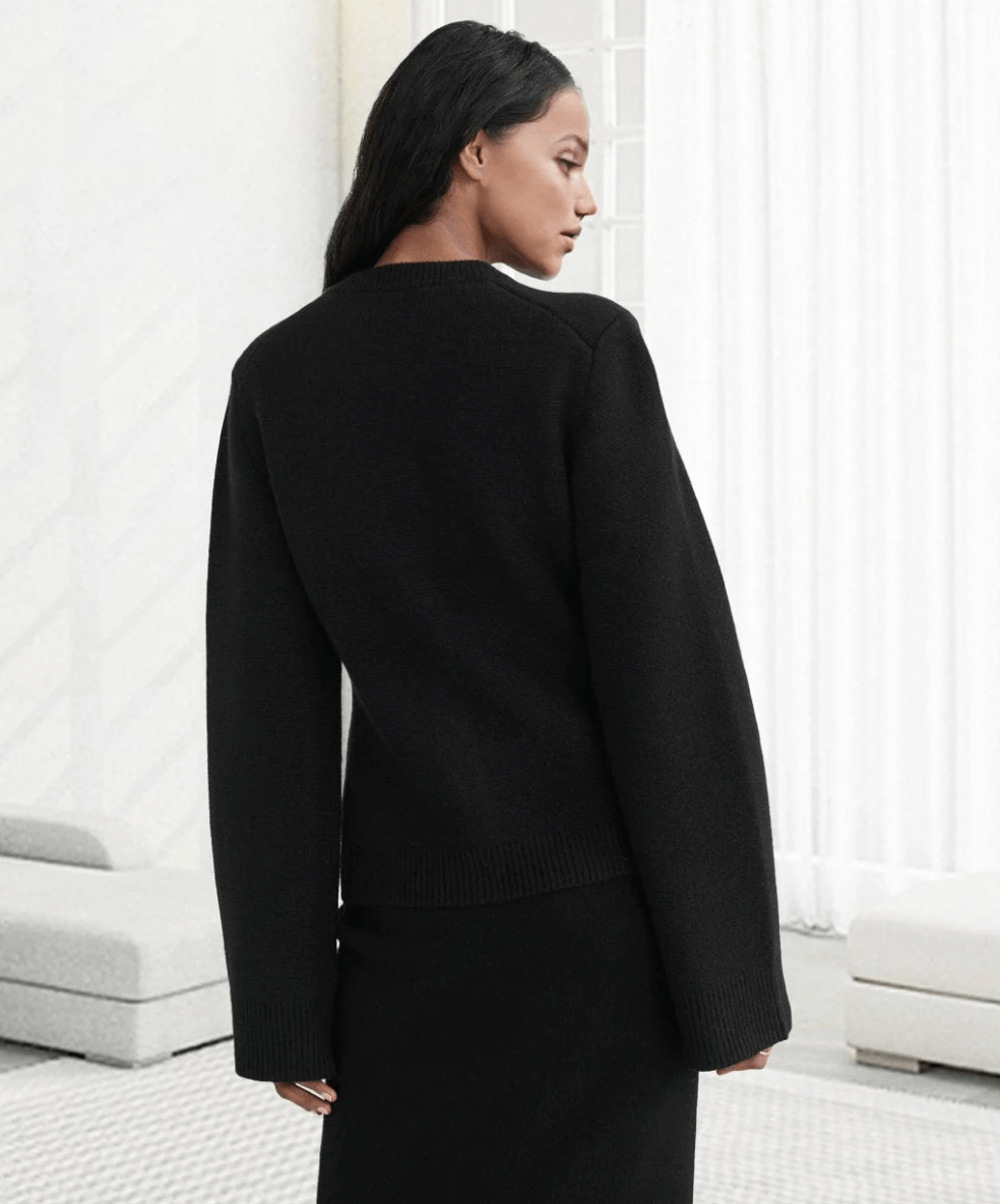 Liya™ | Strickjacke mit weiten Ärmeln Herbst