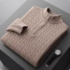 Gianni™ l Cardigan Casual mit Reißverschluss aus Merinowolle 