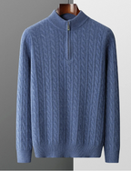 Gianni™ l Cardigan Casual mit Reißverschluss aus Merinowolle 