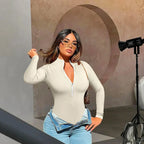 Sophieja™ Long Sleeve Bodysuits 