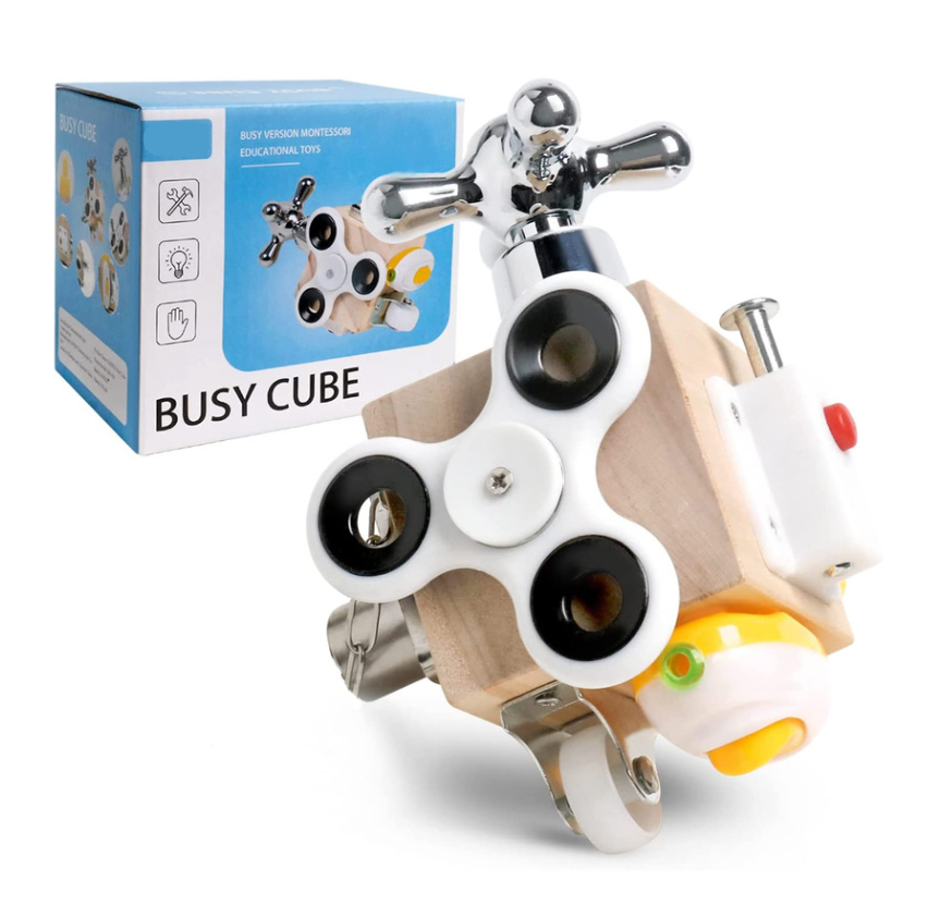 Busy Cube - Montessori Kubus