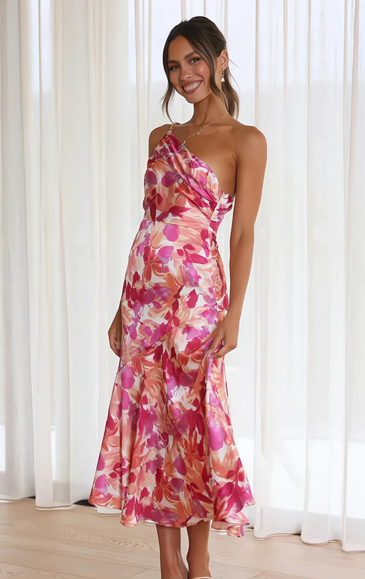Elegant floral dress