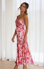 Elegantes Blumenkleid