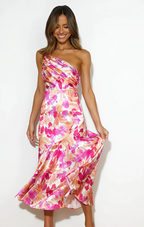 Elegantes Blumenkleid