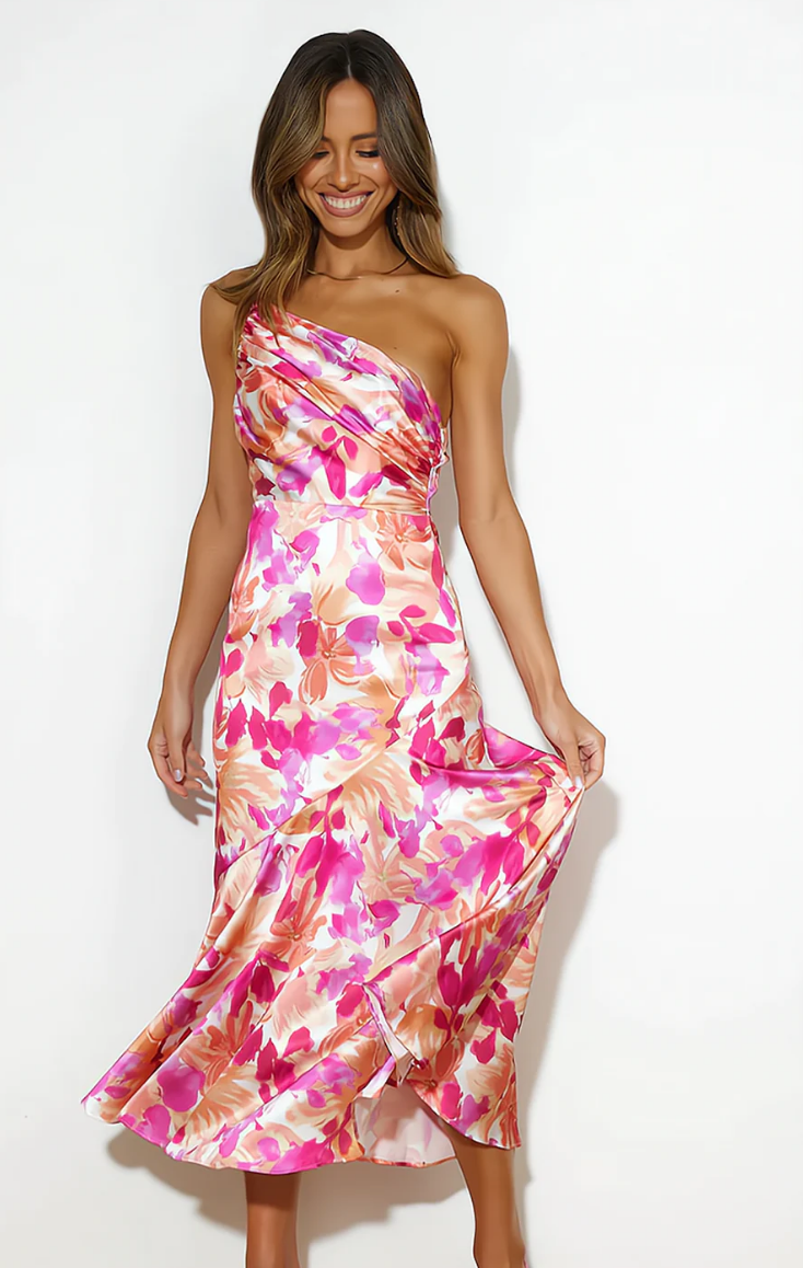 Elegant floral dress