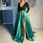 Serafina – Glamouröses langes Paillettenkleid für Damen