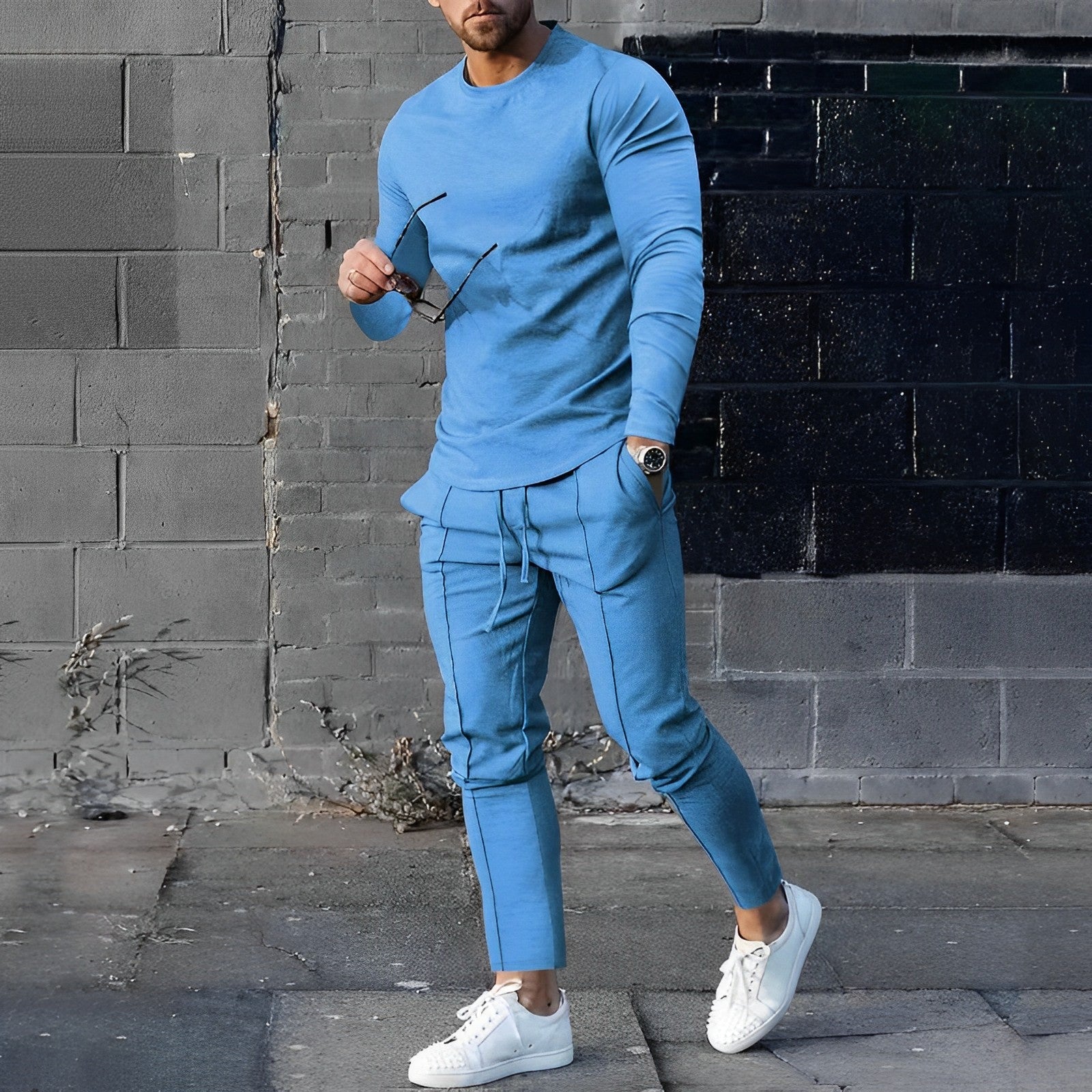 Dialot - Trendy 2-Piece Men's Set | Sweater and Jogger
