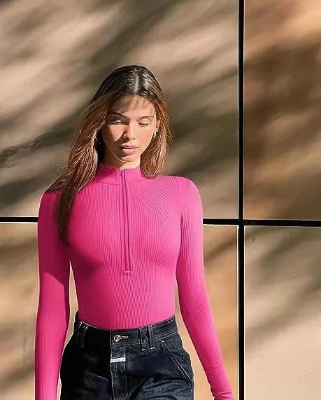 Sophieja™ Long Sleeve Bodysuits 