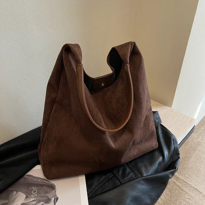 Elena | Suede Tote Bag