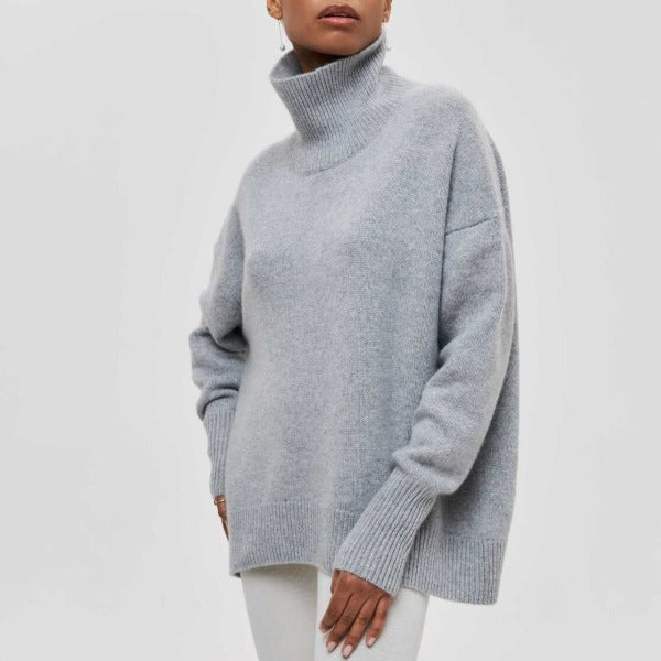 Toria™ | Knitted turtleneck sweater