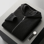 Cashmere Zip Hoodie – Luxe, Comfortabele en Zachte Hoodie van Kasjmier