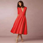 ANNECY | Elegante A-lijn Jurk met Luxe Uitstraling