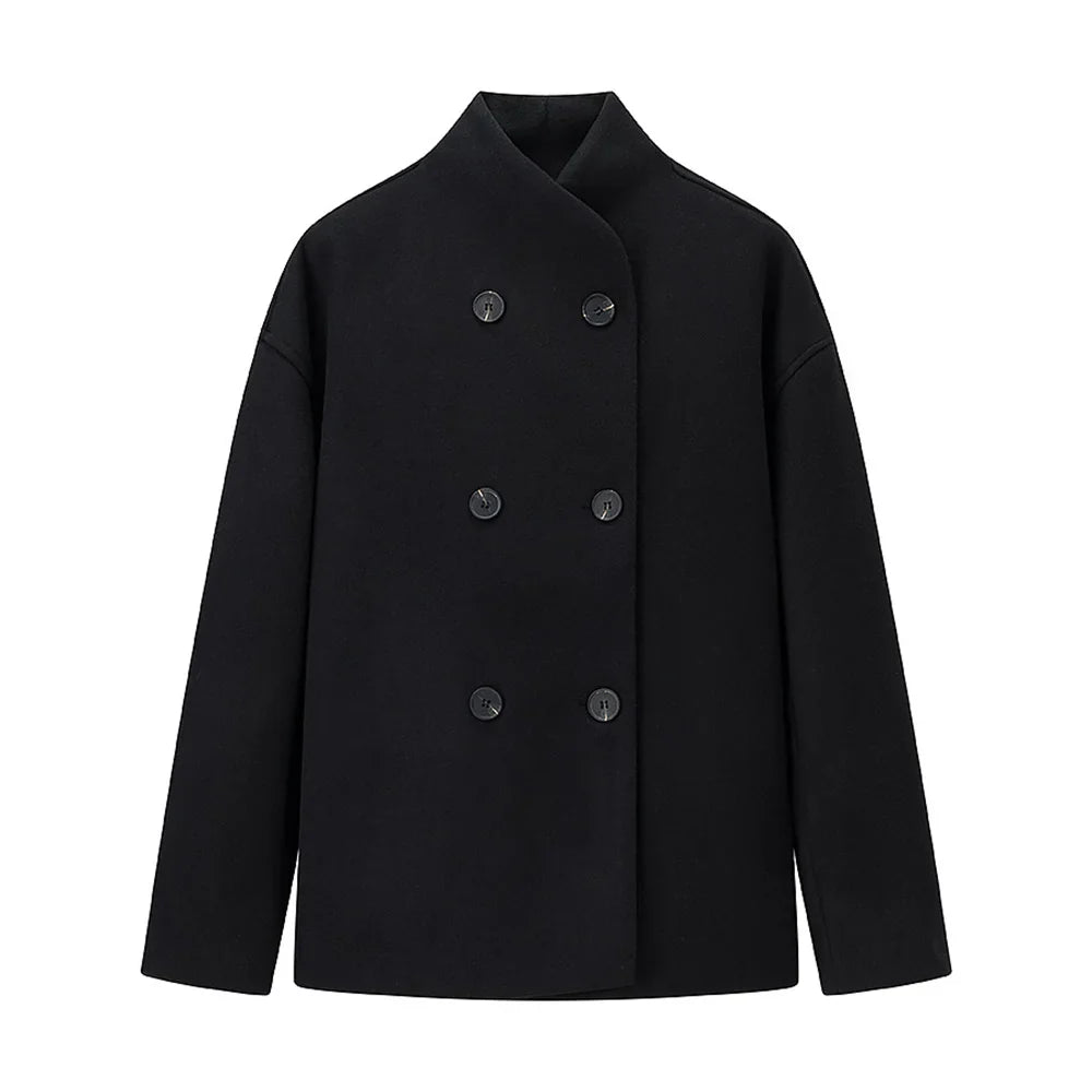 Lorayne Jacke | Oversized, zweireihige Damenjacke