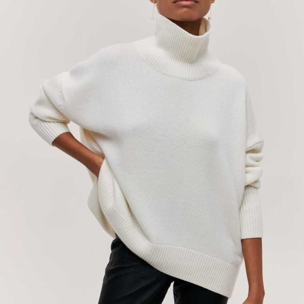 Toria™ | Knitted turtleneck sweater