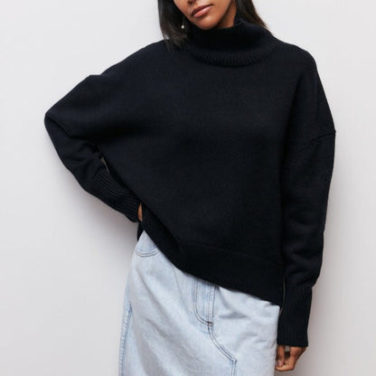 Toria™ | Knitted turtleneck sweater
