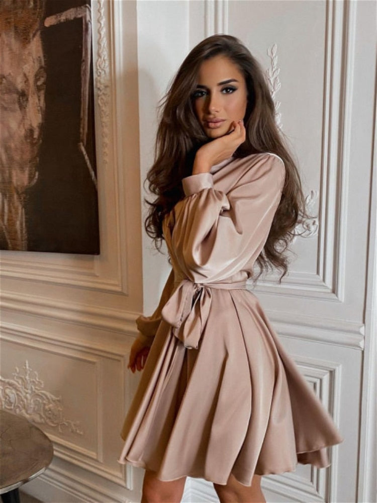 Marilda™ | Satin Dress