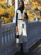 Pullover-Rock-Set mit Besatz von MariaFiorelli