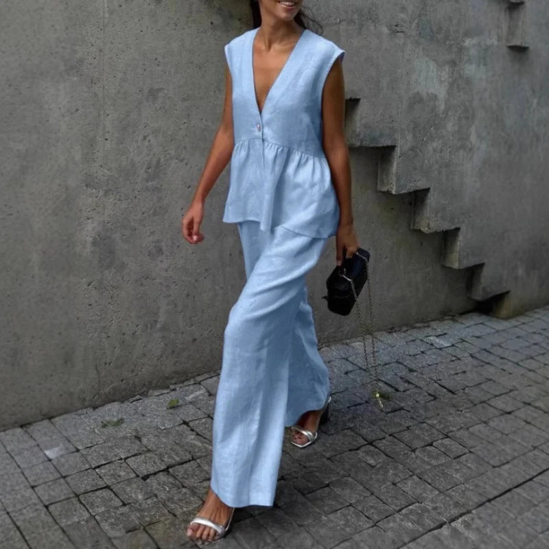 Laura | Leinen-Koordinationsset