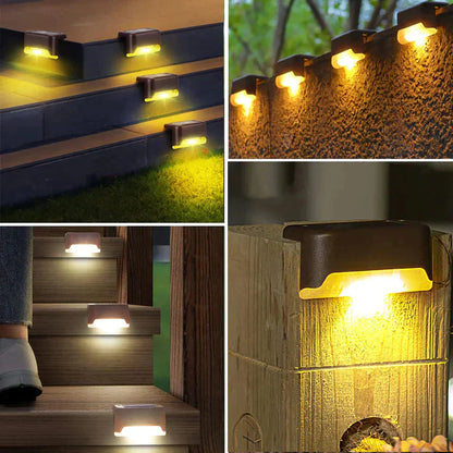 Glowpath™ outdoor solar lights (4 pieces)