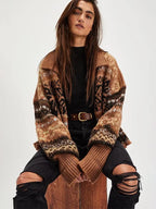 Norvaya | Fair-Isle-Strickpullover mit norwegischem Retro-Muster