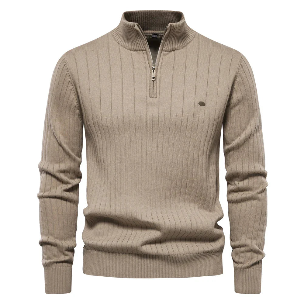 Aiopeson | New Autumn Sweater with Zipper for Men