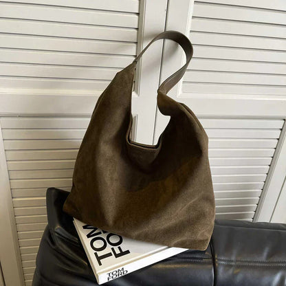 Elena | Suede Tote Bag